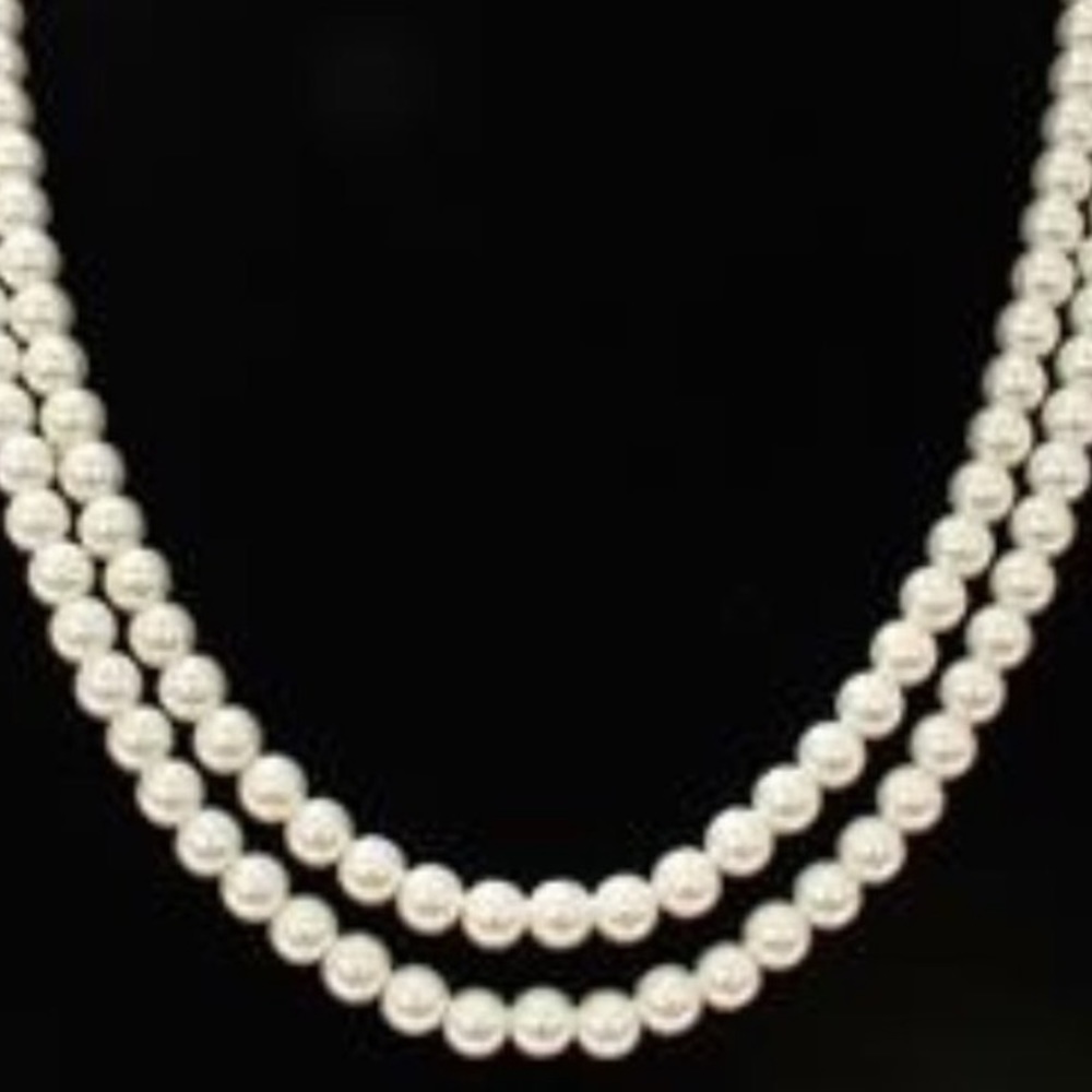 🆕 ❤️Pearl Necklace Earrings set